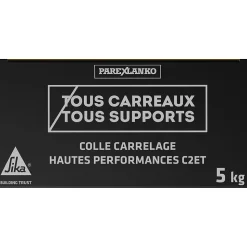 Colle carrelage grise hautes performances 5 kg Parexlanko
