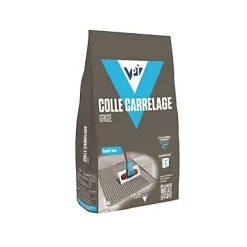 Colle carrelage murs et sols VPI grise 5 kg