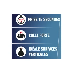 Colle cyanoacrylate Sader Maxiglue, gel 3g