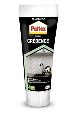 Colle de fixation crédence Pattex 216g