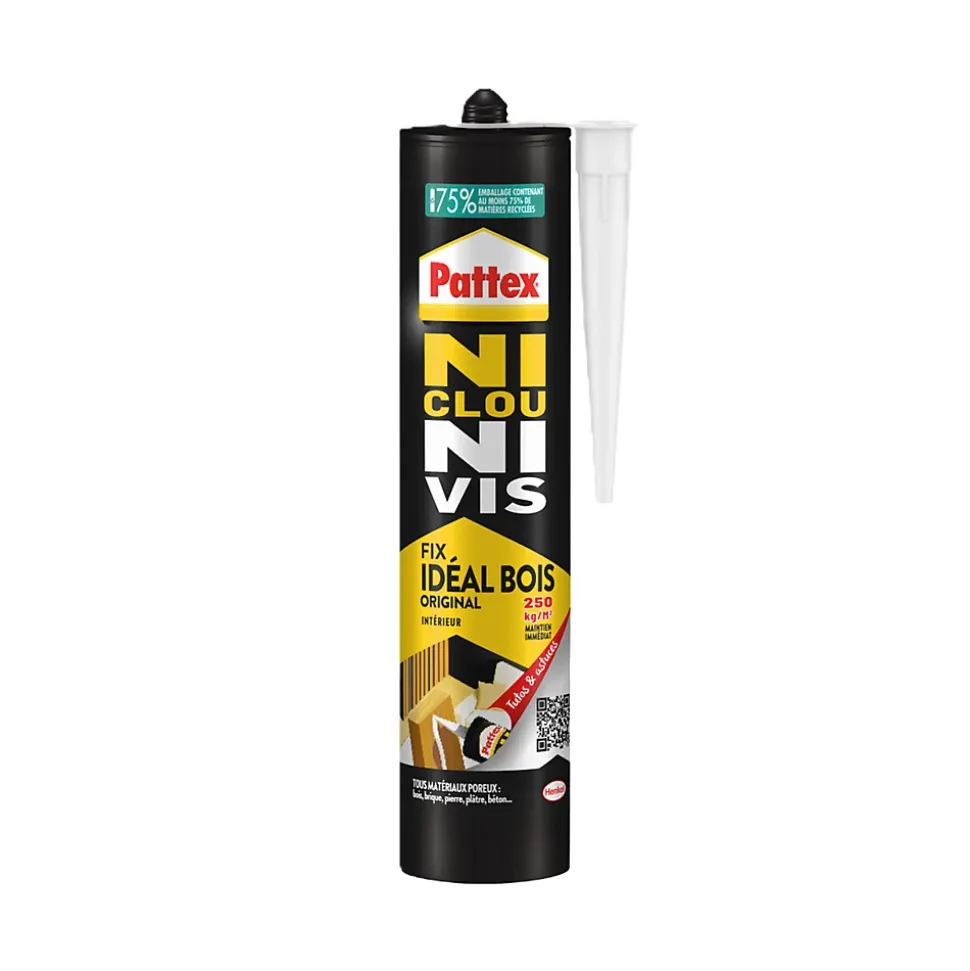Colle de fixation pour bois Pattex 380g