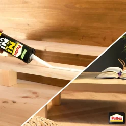 Colle de fixation pour bois Pattex 380g
