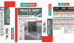 Colle et joint spéciale douche italienne Parexlanko 25 kg