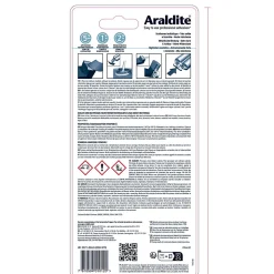 Colle haute performance epoxy à prise rapide Araldite Métal 24 ml
