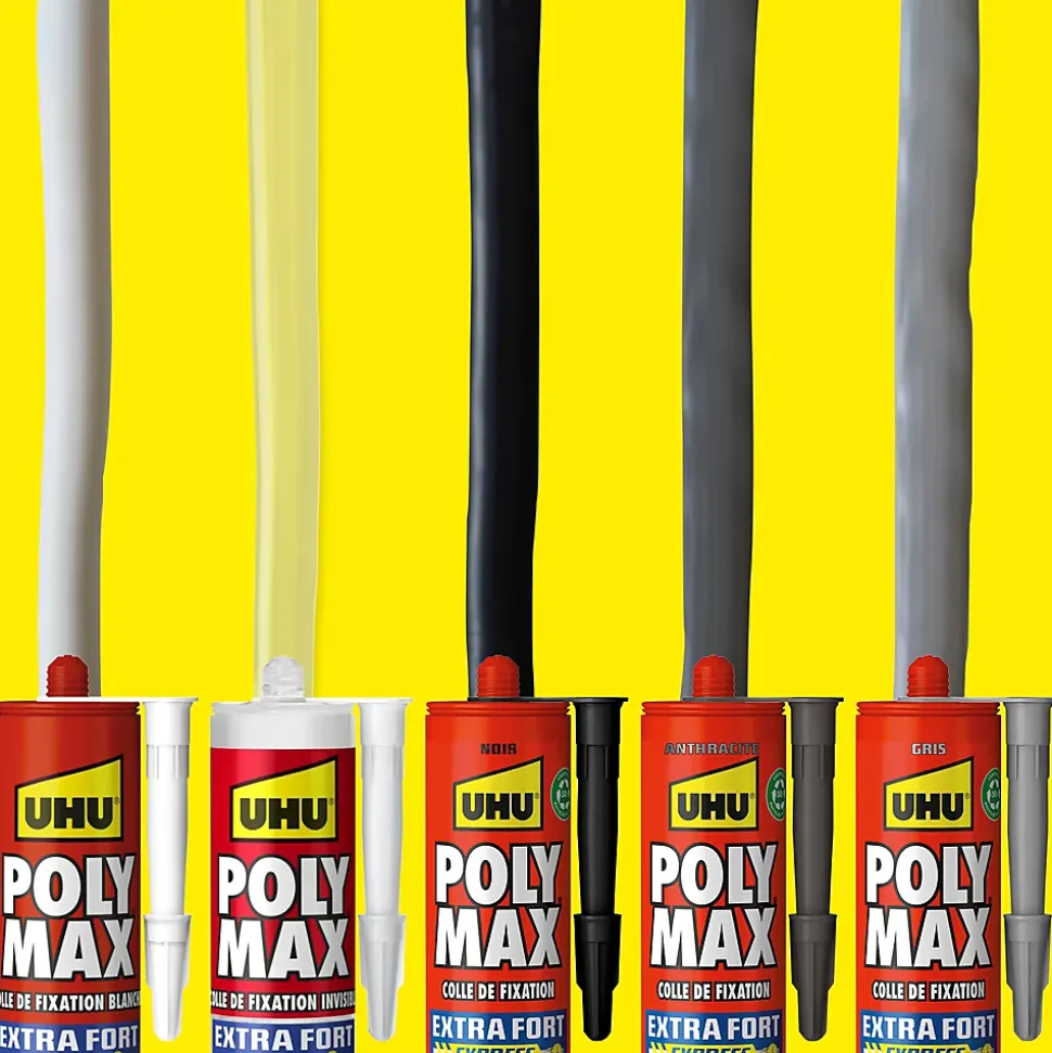 Colle mastic extra forte express UHU blanc 425g