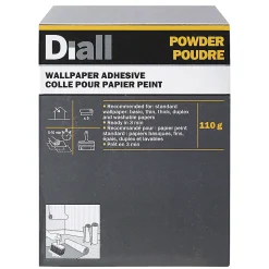 Colle papier peint en poudre Diall 110g