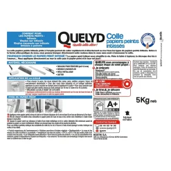 Colle papier peint intissé Quelyd pâte 5kg