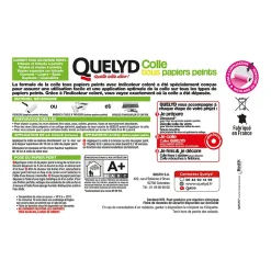 Colle papier peint Quelyd avec indicateur coloré 10kg