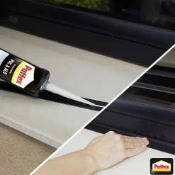 Colle pour fixation sur PVC et alu Pattex cartouche 450g