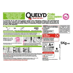Colle pour papier peint premium Quelyd 5kg