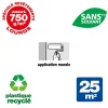 Colle pour revêtements lisses de rénovations lourds (jusqu'à 750g/m²) Quelyd pâte 5kg