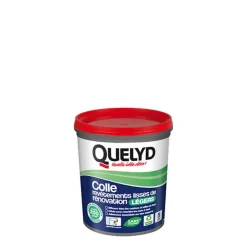 Colle pour revêtements lisses de rénovations légers (jusqu'à 200g/m²) Quelyd pâte 1kg