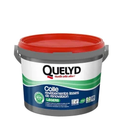 Colle pour revêtements lisses de rénovations légers (jusqu'à 200g/m²) Quelyd pâte 5kg