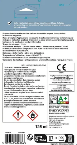 Colle pour tuyau de PVC Volden 125 ml