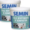 Colle Revêtements de Rénovation Lisse en Pâte Semin, Prête à l'Emploi, Intérieur, Seau de 5 kg (Lot de 2)
