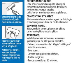 Colle Revêtements de Rénovation Lisse en Pâte Semin, Prête à l'Emploi, Intérieur, Seau de 5 kg (Lot de 2)