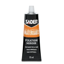 Colle Sader pour Miroir Tube 55 ml Blanc