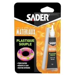 Colle Sader pour Plastique Souple Tube 12 ml