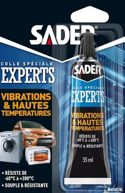 Colle Sader Vibrations et Hautes Températures Tube 55 ml