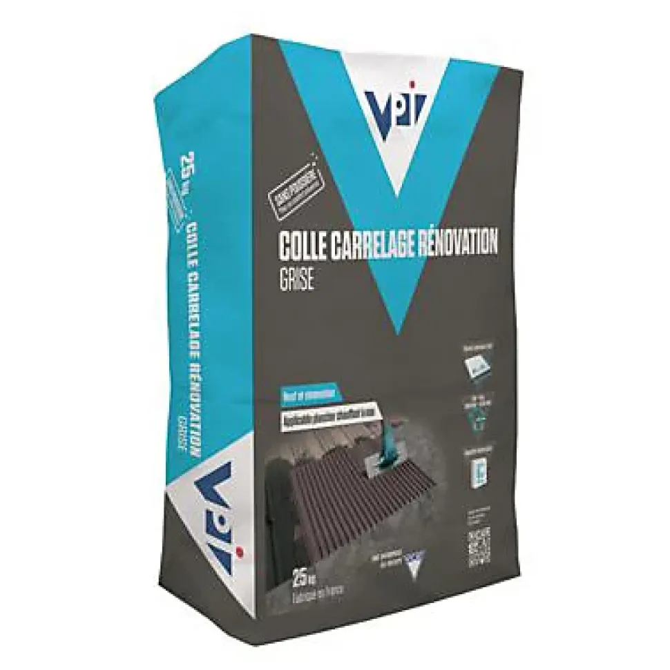 Colle spécial rénovation sans poussière 25kg