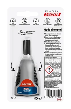 Colle Superglue-3 Control Liquide Loctite 3g