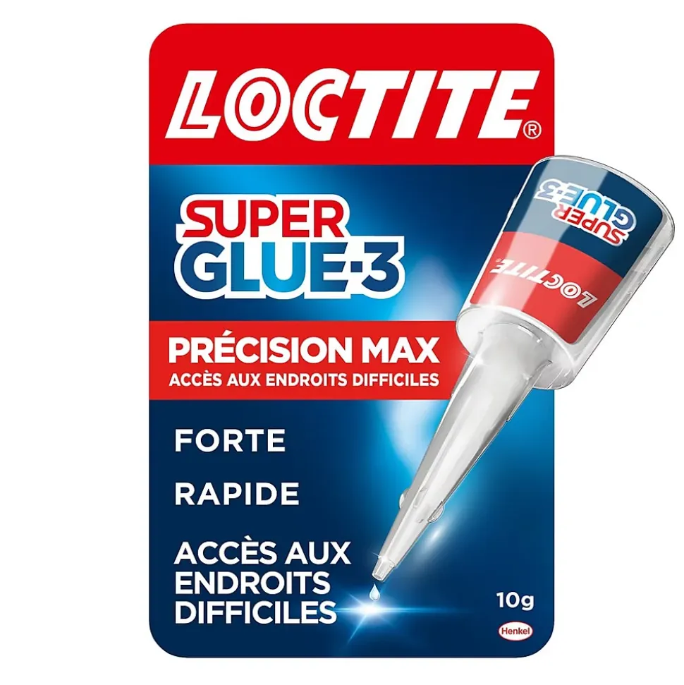 Colle Superglue-3 Précision Max Loctite 10g