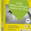 Colle tous carreaux neufs et réno blanc Weber 25kg
