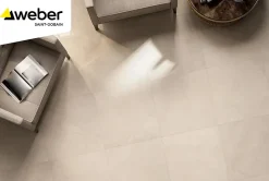 Colle tous carreaux neufs et réno blanc Weber 25kg
