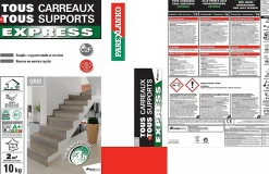 Colle tous carreaux tous supports Express Parexlanko 10 kg