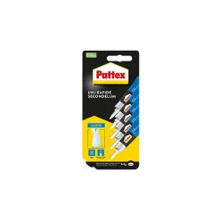 Colle Uni-Rapide Cyanoacrylate Pattex 2g - Lot de 5 pièces