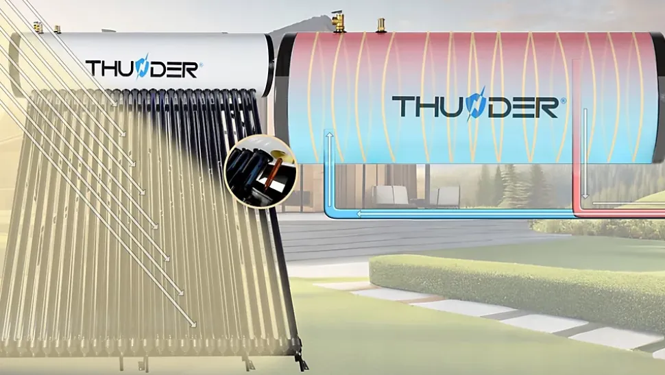 Collecteur pressurisé Thunder avec réservoir 250L 1 pièce.