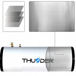 Collecteur pressurisé Thunder avec réservoir 250L 1 pièce.