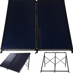 Collecteur solaire Thunder plat 2x 2,5m 1 pièce.