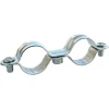 Collier de fixation double pour tube Ø28 mm, lot de 2