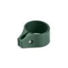 Collier de fixation rond pour portillon grillagé 60mm Vert