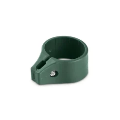Collier de fixation rond pour portillon grillagé 60mm Vert