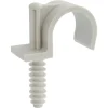 Collier de fixation simple pour tube ou gaine Ø25 mm, lot de 15