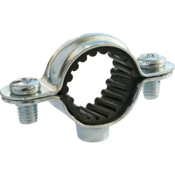 Collier de fixation simple isophonique pour tube Ø22 mm, lot de 10
