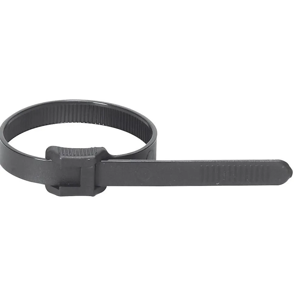 Collier de serrage vendu par 20 Legrand 0 984 66 noir L.194 x l.7,6 mm