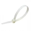 Colliers de fixation en nylon. Blancs. 2,5x100 - 100pces