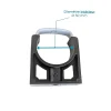 Colliers PVC de fixation à clip fermé PVC 50mm (Lot de 10) Fixation Industrielle tuyaux