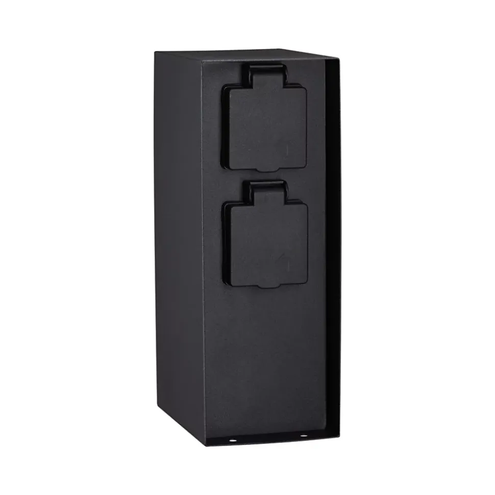 Colonne de prises Rio Double IP44 Anthracite