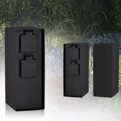 Colonne de prises Rio Double IP44 Anthracite