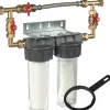 Combiné anti tartre Dualofiltre Super 2 + accessoires + Bypass
