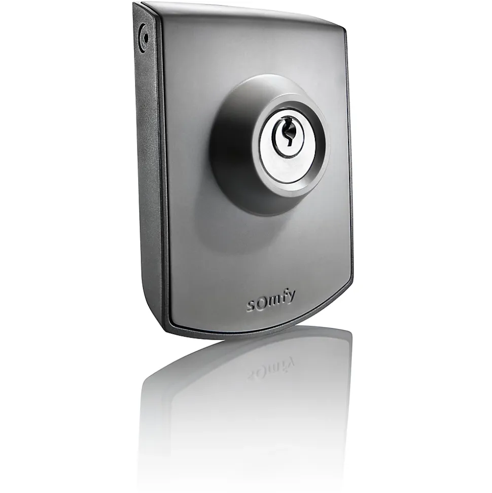 Commutateur à clé Somfy 2400597 IP54 pour motorisation de portail et garage