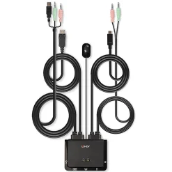 Commutateur KVM DisplayPort 2 Ports 1.2 LINDY