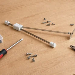 Compas à frein réglable Acier/Plastique L. 230 mm