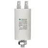 Condensateur de démarrage pour moteurs électriques, 450V, capacité : 30 microfarad, 4 broches / M8