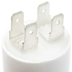 Condensateur de démarrage pour moteurs électriques, 450V, capacité : 7 microfarad, 4 broches / M8