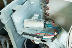 Condensateur de démarrage pour moteurs électriques, 450V, capacité : 6 microfarad, 4 broches / M8